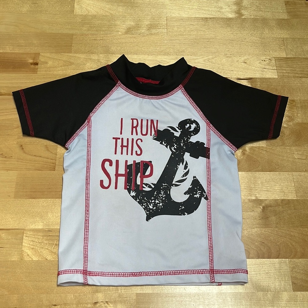 Toddler swim shirt